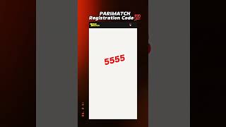 Parimatch Promocode for bonus  Parimatch registration code  Parimatch Promocode parimatchindia [upl. by Yelda265]