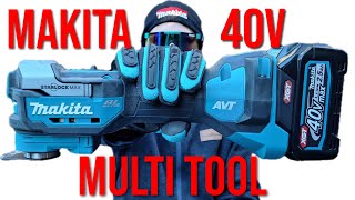 Makita 40v MultiTool Review Does XGT have more Power than LXT [upl. by Cantone329]