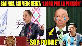 La PRESIDENTA LO MANDA A CALLAR A SALINAS por HABLAR MAL DE MÉXICO en el EXTRANJERO [upl. by Terrel974]