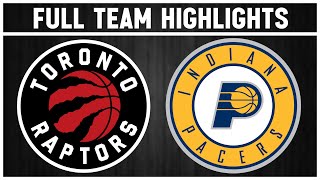 Toronto Raptors vs Indiana Pacers  November 18 2024 [upl. by Navillus]