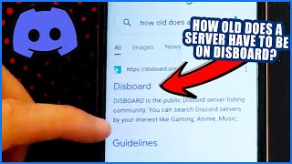 How old Does A Server Have to be on Disboard [upl. by Jarrow]