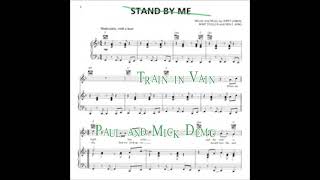 The Clash Demo Train In Vain  Stand By Me  Paul And Mick Version 1979 [upl. by Aham]