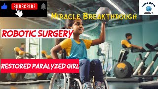 Miracle Breakthrough Robotic DBS Surgery Restores Movement in Paralyzed 8 Year Old Girl [upl. by Vergos]