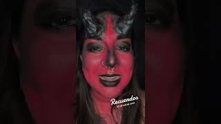 humor sermama amomama halloween halloweenmakeuplook [upl. by Kcirrem]