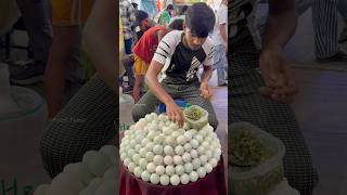 Boiled Egg With Unique Salad  Healthy Street Food shorts [upl. by Anitsugua]