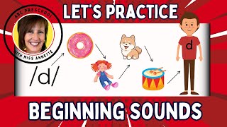 Alliteration Fun with Miss Annette Sorting Sounds with D M S and B [upl. by Power407]