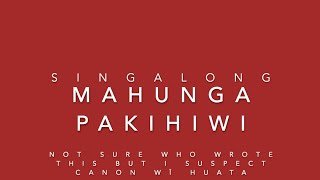 Mahunga Pakihiwi [upl. by Nailil]