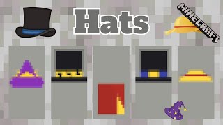 Minecraft Hat Banner Designs  Its Banner Time [upl. by Allyn]