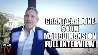 Grant Cardone Gives a Tour of His 40M Malibu Mansion Full Interview [upl. by Rysler]