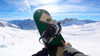 Parkour POV Snowboarding Adventure  Vlog 97 [upl. by Idalia379]