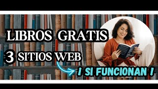 CÓMO DESCARGAR LIBROS GRATIS  3 SITIOS WEB SI FUNCIONAN [upl. by Brose]