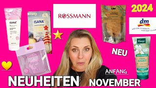 ROSSMANN UND DM HAUL ALLE NEUHEITEN NOVEMBER 2024 [upl. by Eibrab746]