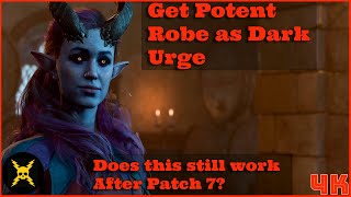 Baldurs Gate 3 Patch 7 How to Save Alfira and Get the Potent Robe in a Dark Urge Playthrough [upl. by Cima168]