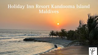 My Incredible Staycation At The Maldives Holiday Inn Resort Kandooma Island [upl. by Sum]