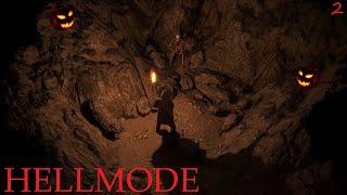 Exanima Hellmode  Clearing LVL 1  EP2 [upl. by Ynatirb]