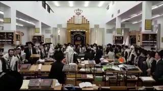 Purim In Yeshivas Mir Jerusalem 2017  פורים בישיבת מיר ירושלים [upl. by Marinna]