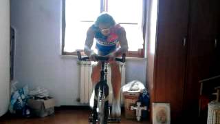 ALLENAMENTO  SPINNING BIKE  CYCLETTE [upl. by Adlihtam]