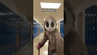 The janitors reaction shorts shyguy mario janitor [upl. by Ellehsar509]