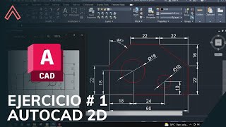 TUTORIAL 1 AUTOCAD 2023 [upl. by Assenov55]