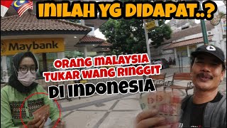 TERKEJUT❗️TUKAR WANG RINGGIT MALAYSIA DI MAYBANK INDONESIA [upl. by Nehte844]