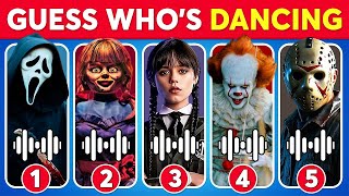 Guess The HORROR MOVIE Character by Their Voice 😱🔪 Ghost Face Chucky M3GAN Vecna and more [upl. by Ilenna839]