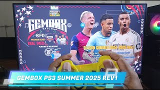 GEMBOX PES 2025 PS3 SUMMER 2025 REV1 [upl. by Marsha]