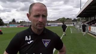 Boreham Wood  08092018  Allan Johnston [upl. by Llenad]