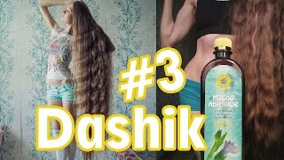 Dashik Gubanova 3 Shows How To Grow Long Healthy Rapunzel Hair [upl. by Iborian]