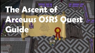 The Ascent of Arceuus OSRS Quest Guide [upl. by Harobed425]