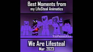 Best Moments from my LIFESTEAL SMP animatics [upl. by Ahcsrop]