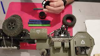 Rc Fayee Fy004a Military Truck 6x6 Oshkosh Hemtt wheels mods [upl. by Christyna]