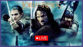 O SENHOR DOS ANÉIS AS DUAS TORRES PARTE 1  🔴 LIVE [upl. by Brittni7]