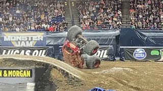 Monster Jam Indianapolis Jester Freestyle  2424 [upl. by Sundin]