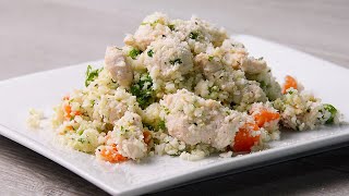 Chicken Cauliflower Rice Recipe [upl. by Drofnas]