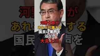 【クズ野郎！】河野太郎が衆院選の演説で抗議した国民にマイクで応戦し大激怒！怒号が飛び交い「人ご○し！」コールに発展し収集不能に！ [upl. by Klement541]