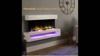 Fenwick Wall Mounted Electric Fires 1 [upl. by Nally]