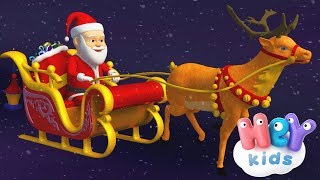 La Canción de Santa Claus 🎅 Canciones Navideñas para Niños  HeyKids [upl. by Idyh]