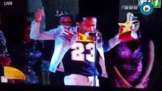 Muzo Aka Alphonso at the 2018 Kwacha Music Awards [upl. by Labaw]