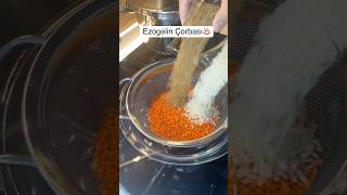 Ezogelin çorbası😍 food globalcuisine cooking globalfood recipe globalgastronomy global [upl. by Kaylyn]