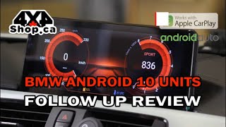 4x4 SHOP CANADA INAV 1025quot BMW ANDROID MULTIMEDIA SCREEN FOR 4 SERIES F32  X5 F15 REVIEW [upl. by Chobot568]