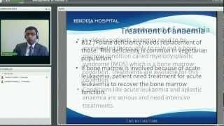 Management of Anaemia  Webinar by Hinduja Hospital [upl. by Anawal]