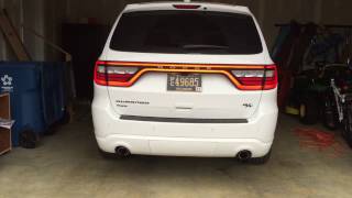 2017 Dodge Durango RT startup and rev [upl. by Dnarb758]