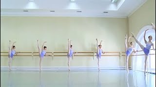 VAGANOVA BARRE CLASS FOLLOW ALONG  Vaganova Ballet Academy 5th grade exam [upl. by Stafani]