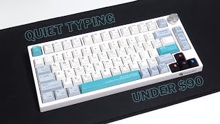 The Best Silent Mechanical Keyboard Under 90  GamaKay TK75 Review [upl. by Johan646]