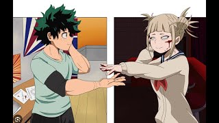 Izuku Midoriya goes on a DATE with Himiko Toga  GAMEPLAY 3 rounds of BR in Fortnite [upl. by Eltotsira167]