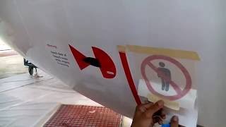 How To Install Placard an Aircraft [upl. by Jane]