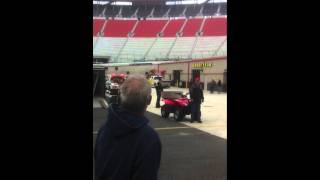 Sprint car breaks Bristol track record avg speed 152 mph [upl. by Joung]