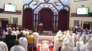 Zemari GYohannes GTsadik  Toronto St Mary EOTC  አማላጂቷ ሆይ  November 25 2018 [upl. by Ari]