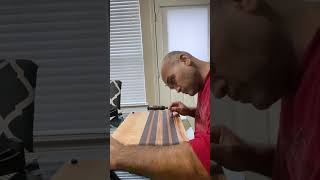 Adding rubber feet to the board viral fypシ woodworking [upl. by Kohcztiy199]