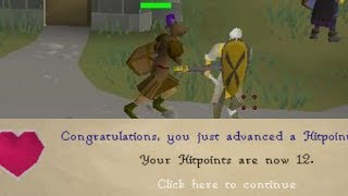 I got 12 Hitpoints on RUNESCAPE And then this happened [upl. by Eerok]